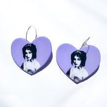 Load image into Gallery viewer, Chappell Roan Heart Collage Dangle Earrings
