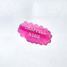 Load image into Gallery viewer, Chappell Roan Pink Bubble Resin Hairclip
