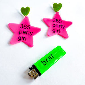 365 Party Girl Star Dangles