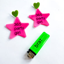 Load image into Gallery viewer, 365 Party Girl Star Dangles
